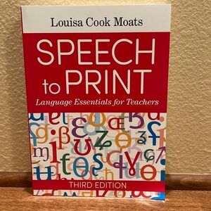 Speech to Print Language Essentials for Teachers